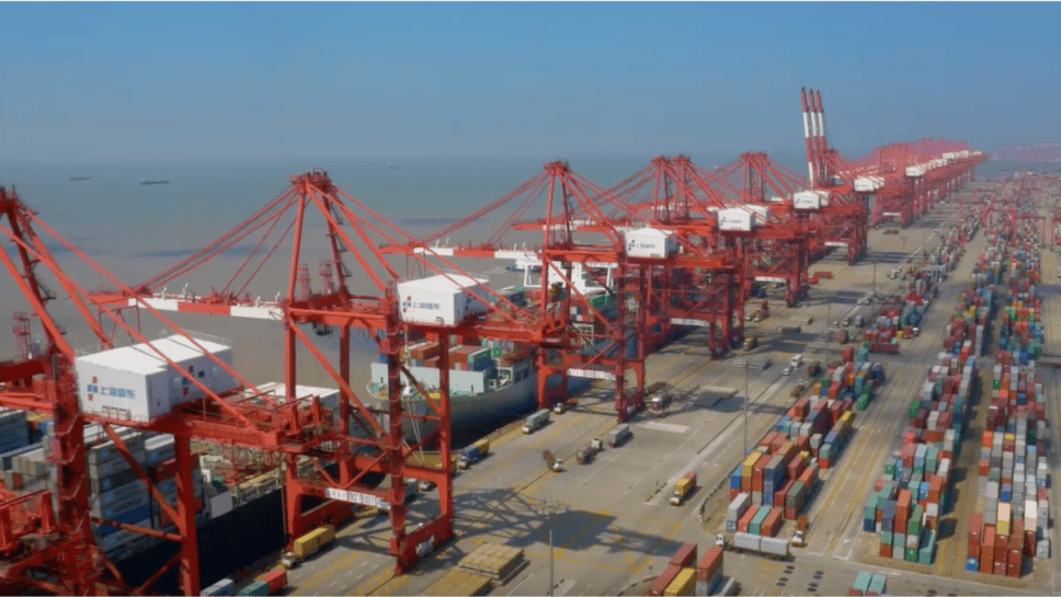 跨太平洋运价回落有限,欧线走弱(图源:FreightWaves)